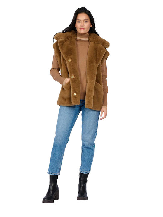 Women's Short Fur Brown