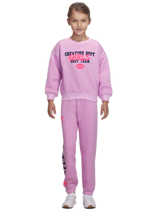 Kinder Sweatpants Set - Jogginganzug Lilac 2Stück