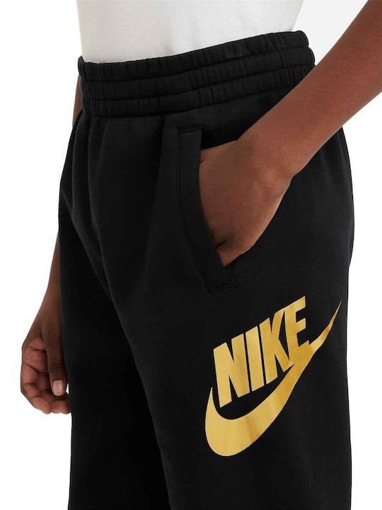 Παιδικό Παντελόνι Φόρμας Μαύρο Sportswear Club