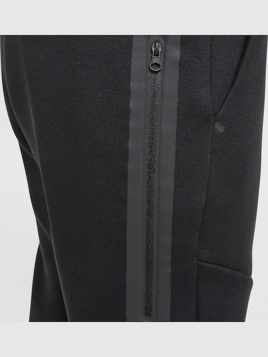 Παιδικό Παντελόνι Φόρμας Μαύρο Sportswear Tech