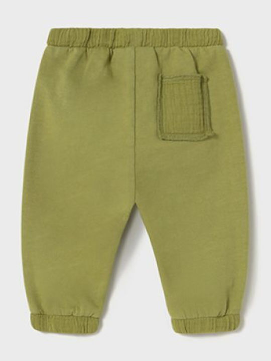 Kids Sweatpants Set Khaki 3pcs