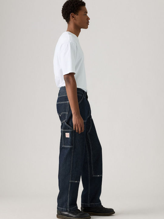 568 Herren Jeanshosen Cargo Lose Gerade Passform Mornin