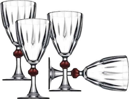 Domumart Glas für Weißwein aus Glas Kelch 245ml