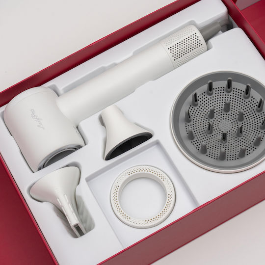 Morris Ladyplus Ionic Сешоар с Дифузер 1500W Бял