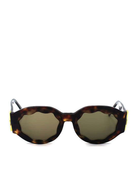 Versace Unisex Γυαλιά Ηλίου με Καφέ Σκελετό και Καφέ Φακό S137404814145