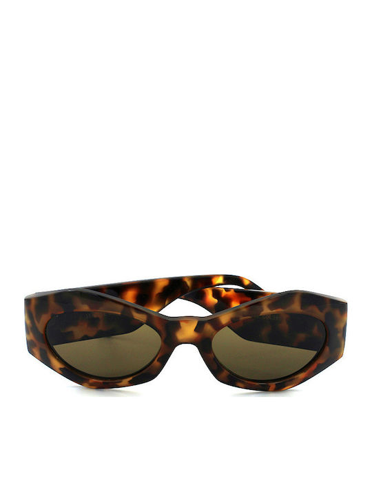 Versace Γυαλιά Ηλίου Καφέ με Σκελετό Versace Γυαλιά Ηλίου Καφέ με Σκελετό