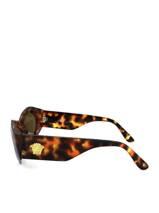 Versace Unisex Γυαλιά Ηλίου με Καφέ Σκελετό και Καφέ Φακό Versace4222805120145