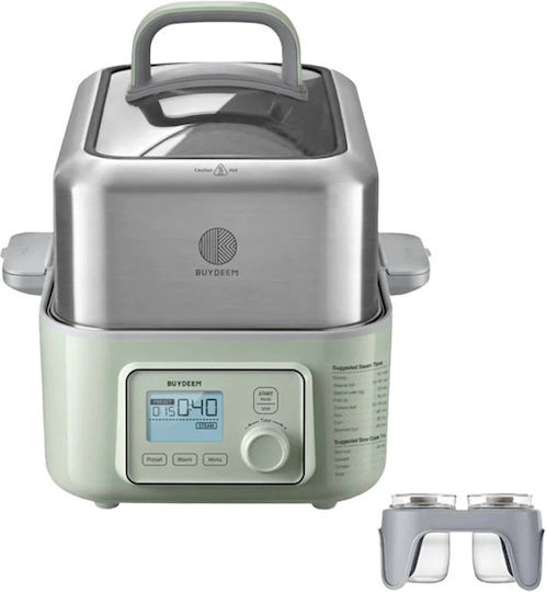 Buydeem Food Steamer With 1 Steaming Deck 5lt