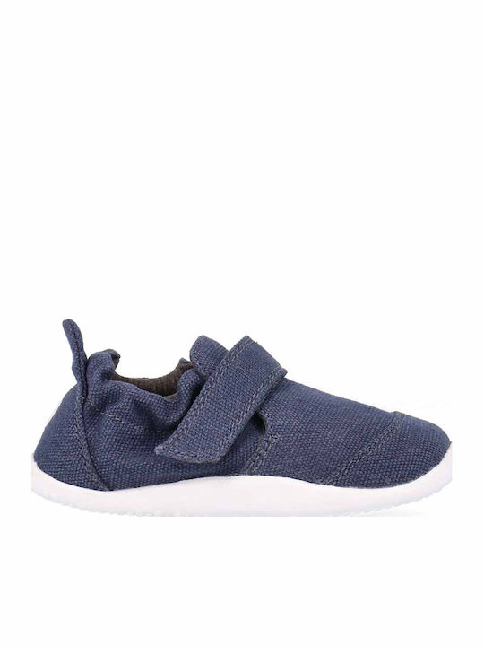 Παιδικά Sneakers με Σκρατς Navy Μπλε
