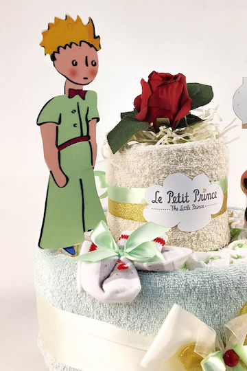 Dama Koupa Handmade Diaper Cake din Lemn