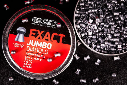 JSB Match Diabolo Exact Jumbo Пелети Аерогън 250pcs