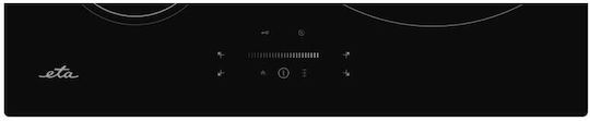 ETA Smart Induction Cooktop Autonomous with Child Lock Function 59x52εκ.