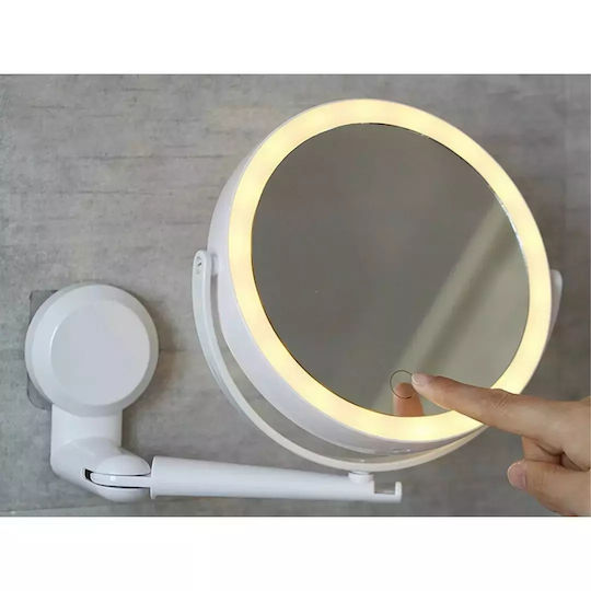 Verk Group Oglindă Machiaj Perete Cu Lumină Albă