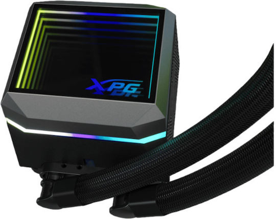 Adata Levante II 360 Water Cooling AIO CPU With 3 Fans 120mm And RGB Lighting White