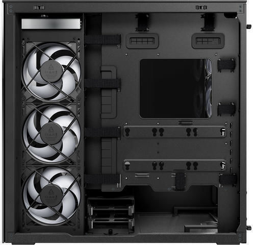 Arctic Xtender Gaming Midi Tower Κουτί Υπολογιστή με Πλαϊνό Παράθυρο Μαύρο