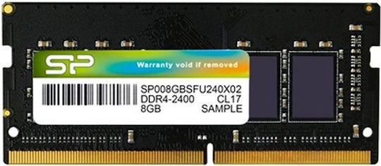 Silicon Power 8GB DDR4 RAM mit Geschwindigkeit 2400 für Laptop