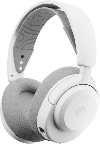 SteelSeries Arctis Nova 3P Ασύρματο Over Ear Gaming Headset με σύνδεση Bluetooth / USB Λευκό for Nintendo Switch / Nintendo Switch 2 / PC / PS4 / PS5