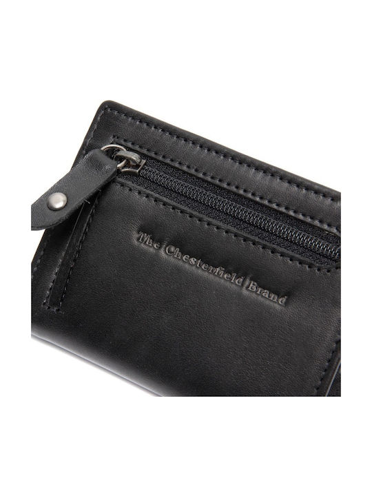 Brand Men's Wallet with RFID Black