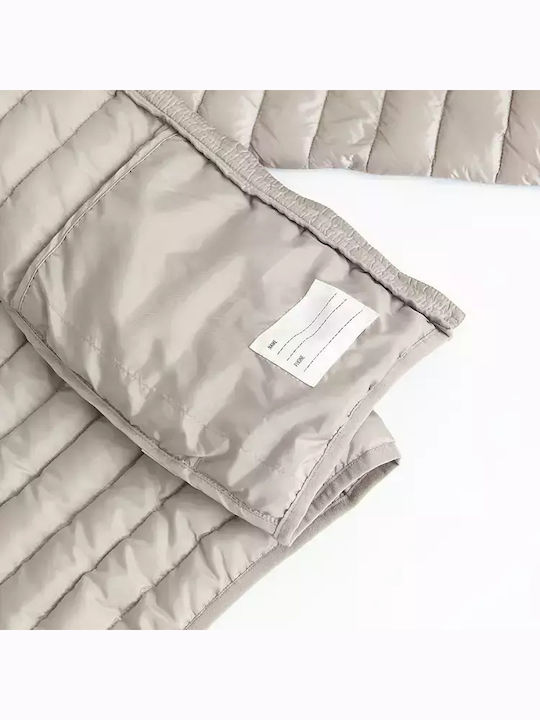 Kids' Casual Jacket with Hood Beige