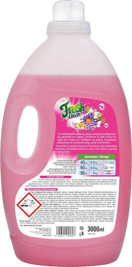 Rolco Actifresh Liquid Laundry Detergent for Sensitive Clothes 3lt 75 Washes