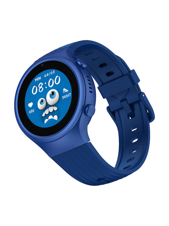Kiddoboo Kids Smartwatch WatchMe 4G K5 with GPS & Camera Blue/Black
