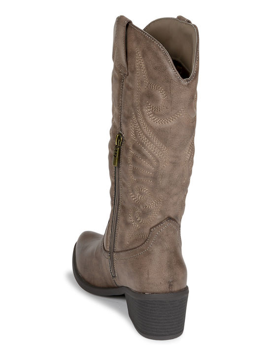 Damenstiefel Braun