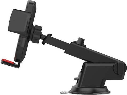 Recci Car Mobile Mount with Anti-Slip Surface Black