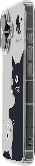 TelForceOne Ultra Trendy Back Cover Silicone / Plastic 1.2mm Transparent (iPhone 16)
