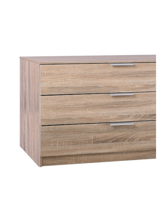 Comoda pentru Dormitor Drawer cu 3 sertare 80x40x64buc