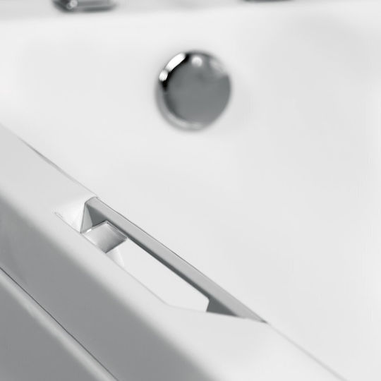 Carron Bathrooms Quantum Integra Badewanne Acryl mit Hydrotherapie 170x75cm