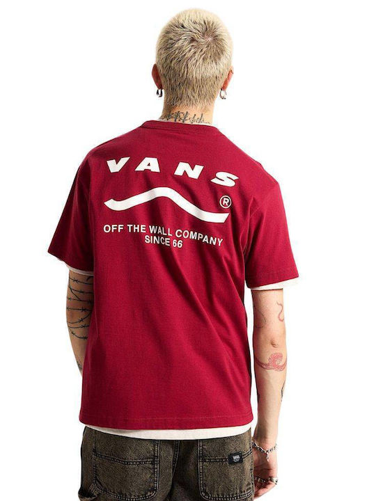 Vans T-shirt Bordeaux