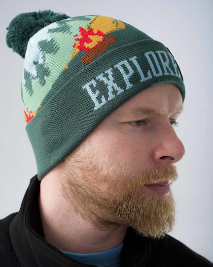 Sanctuary Bear Beanie Unisex Σκούφος Πλεκτός