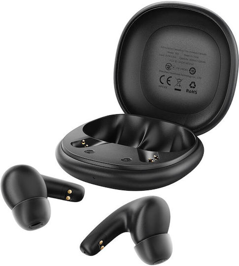 Acefast W3 In-ear Bluetooth Handsfree Earphones with Sweat Resistance and Charging Case Black