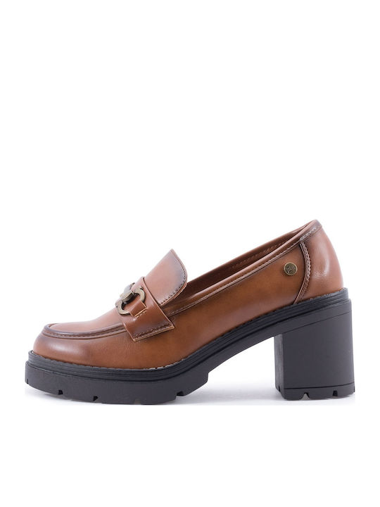 Pumps mit hohem Absatz Braun