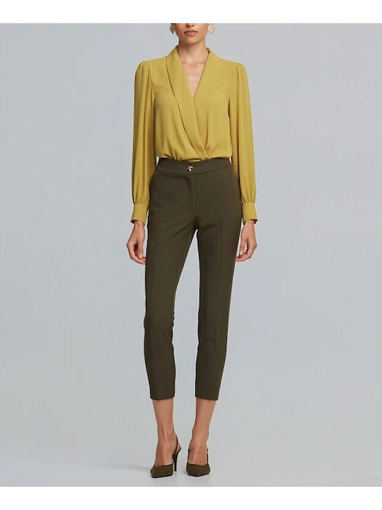 Damen Khaki Set mit Hose