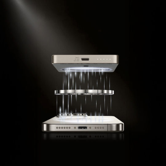 Recci RPB-W36 Power Bank 10000mAh 20W Power Delivery Χρυσό