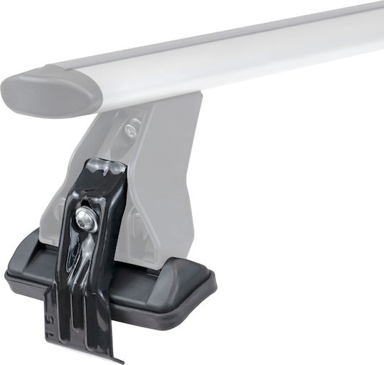 Menabo Bare De Acoperiș Din Aluminiu 112 Cm Pentru Citroen C-Zero 5D 2010+ Set Cu Picioare Argintii