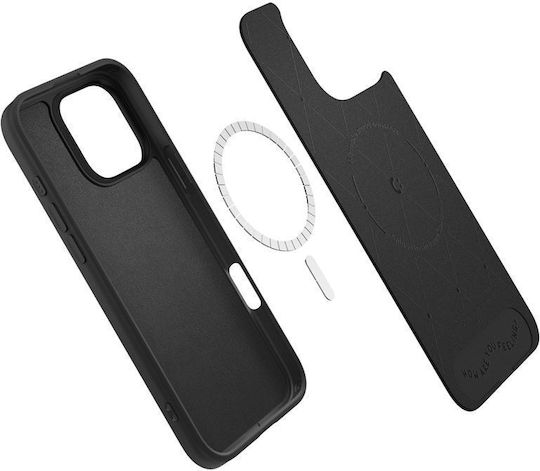 Spigen Cyrill Kajuk Back Cover Silicon Negru (iPhone 16 Pro Max)