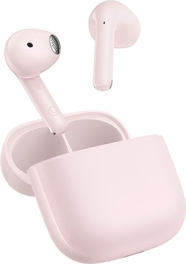 Edifier X2 Plus Earbud Bluetooth хендсфри Слушалки с Устойчивост на Пот и Кутийка за Зареждане Розов