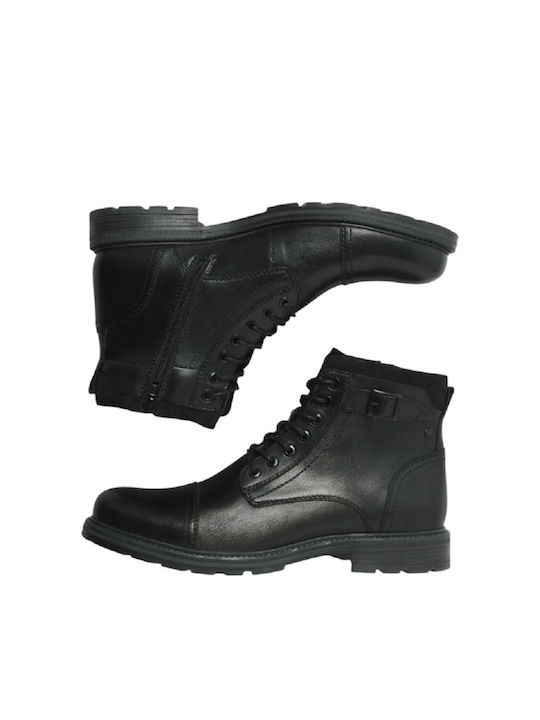 Leder Gray Herrenstiefel