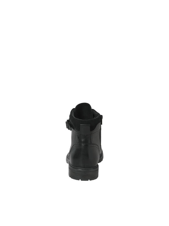 Leder Gray Herrenstiefel