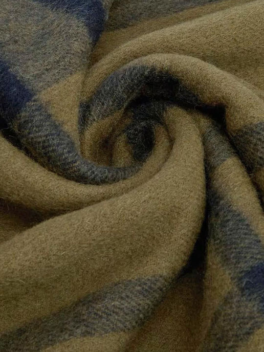 Men's Wool Scarf Black