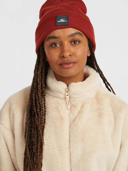 Beanie Männer Beanie Gestrickt in Rot Farbe