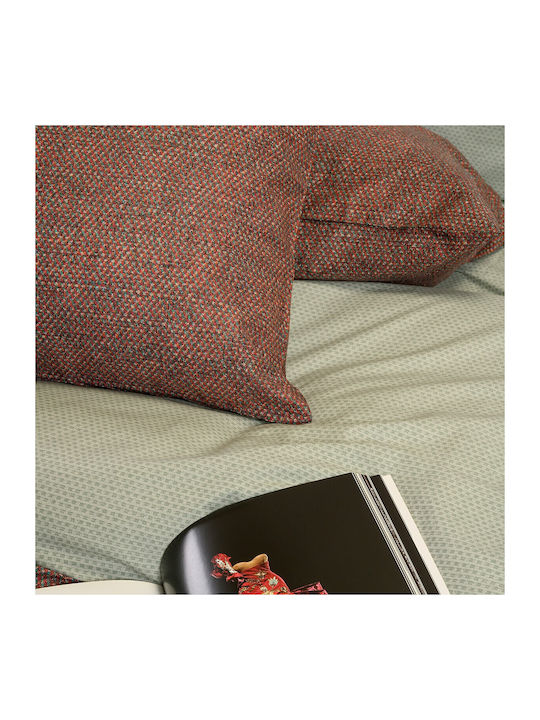 Melinen Duvet Cover Cotton Queen 225x245 Luca Bordeaux