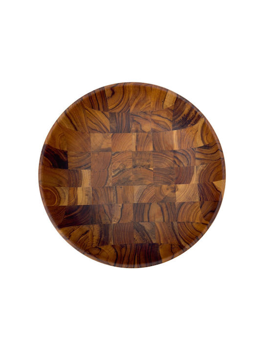 Teak Wonder Wooden Salad Bowl Brown 35x35x15cm