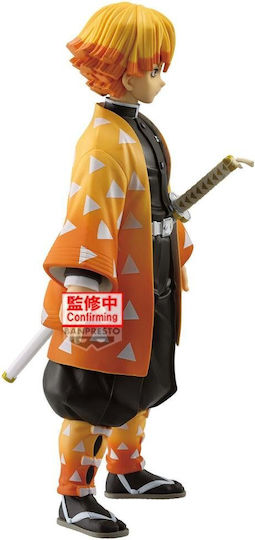 Dämonenjägerin Kimetsu No Yaiba Grandista Zenitsu Agatsuma Sammelbare Figur Statue 24cm