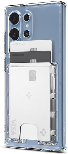 Spigen MagSafe Θήκη Καρτών Ultra Hybrid Wallet σε Διάφανο χρώμα