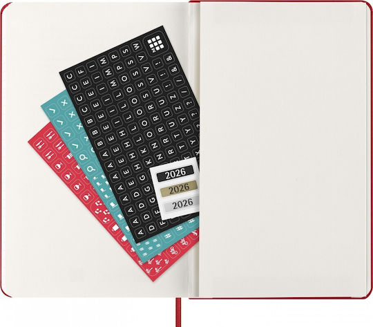Moleskine Ημερήσιο Planner 2026 13x21εκ. (Διάφορα Σχέδια)