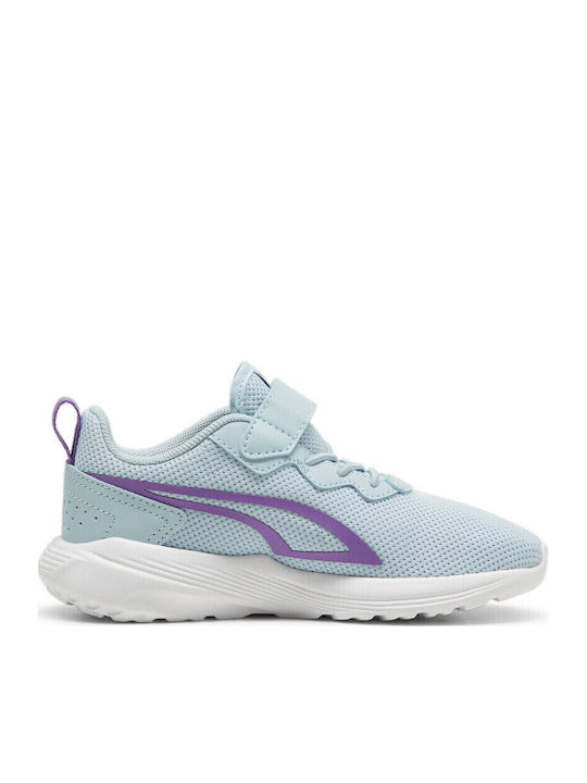 All-day Active Kinder Sneaker Hoch mit Bügel- und Schleifenverschluss Hellblau