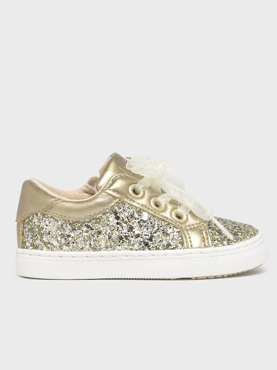 Kids Sneakers Gold